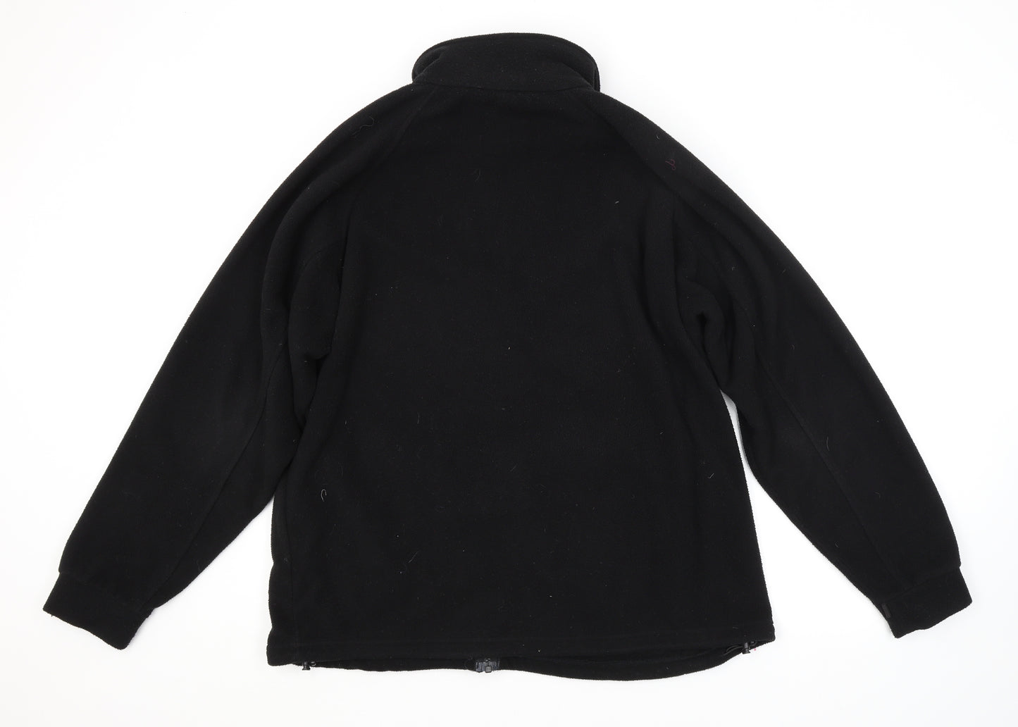 Regatta Mens Black   Full Zip Sweatshirt Size XL