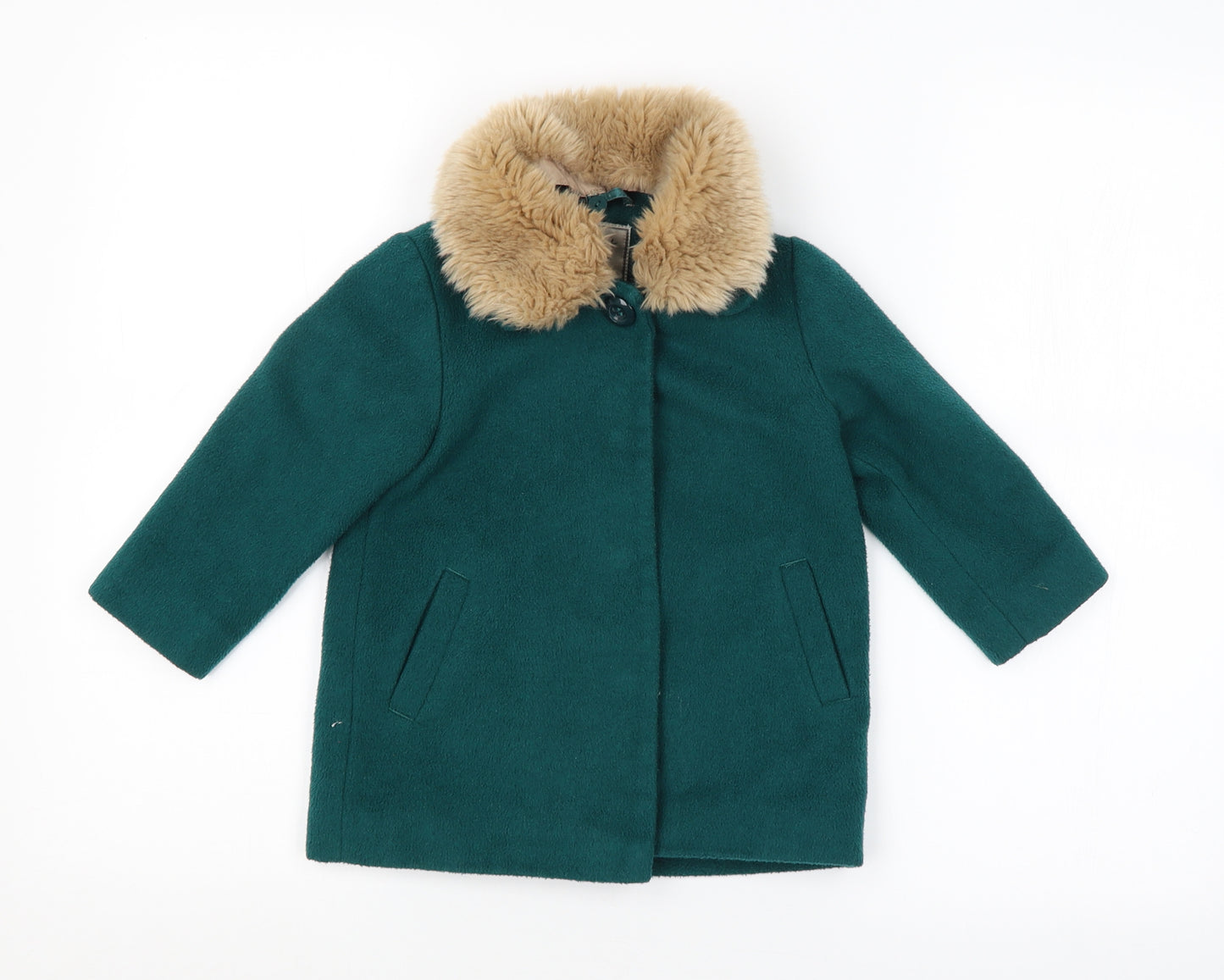 NEXT Baby Green   Basic Coat Coat Size 18-24 Months