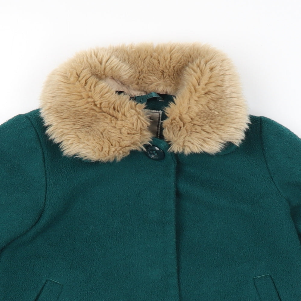 NEXT Baby Green   Basic Coat Coat Size 18-24 Months