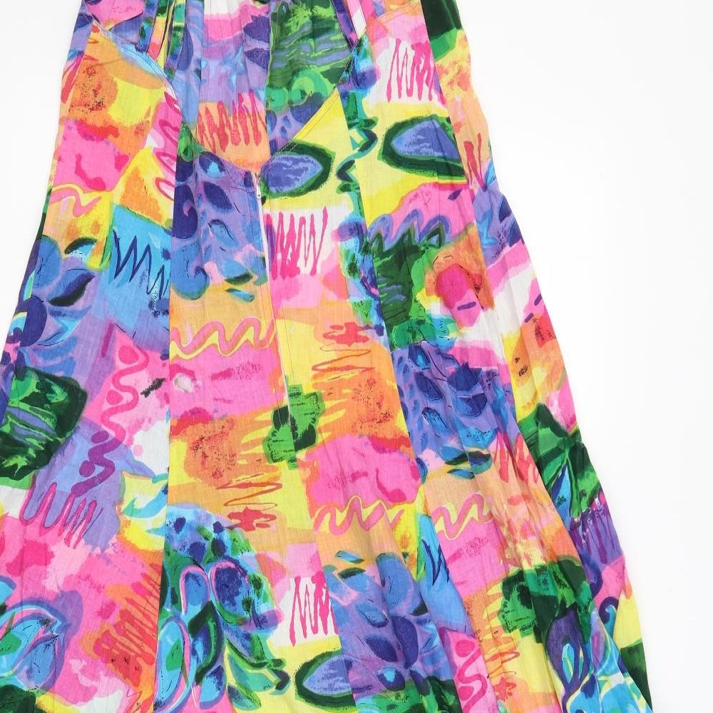 Preworn Womens Multicoloured Check  A-Line
