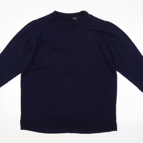 ELLIE B Womens Blue   Pullover Jumper Size 16