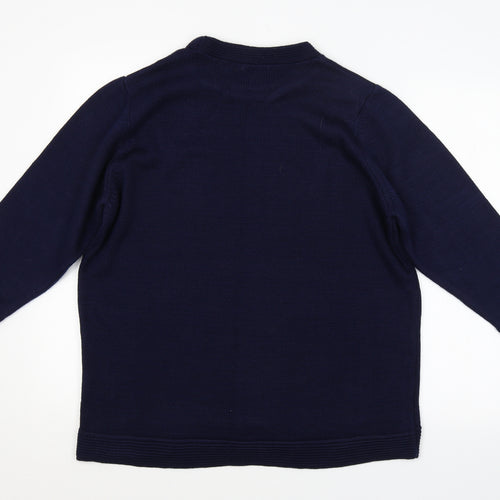 ELLIE B Womens Blue   Pullover Jumper Size 16