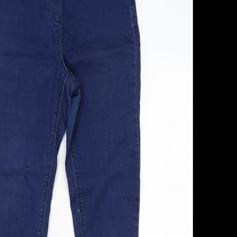 M&CO. Womens Blue   Jegging Jeans Size 12 L27 in