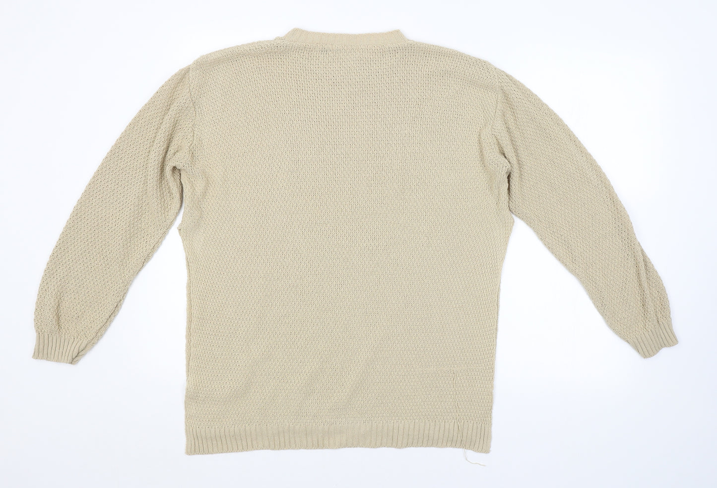 Boohoo Womens Beige   Pullover Jumper Size 18