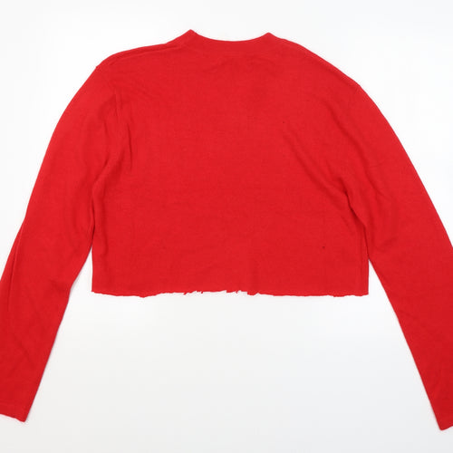 SWEEWE Womens Red   Pullover Jumper Size M