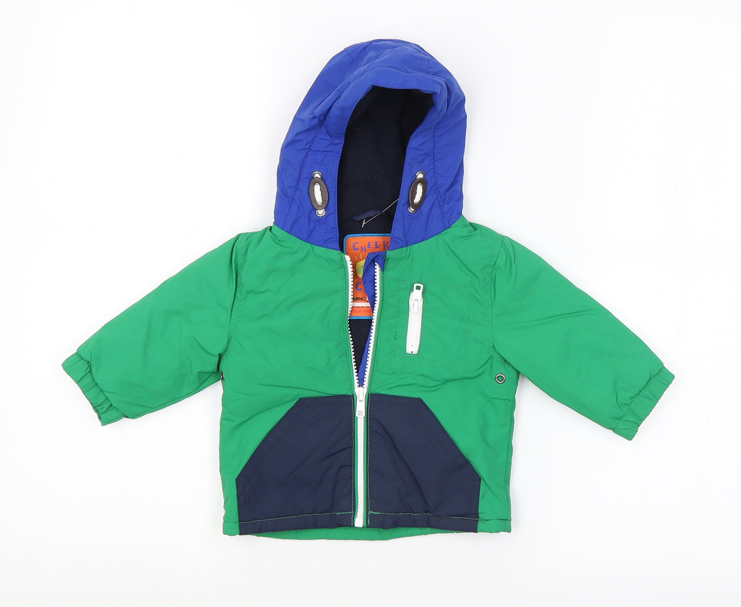 NEXT Baby Multicoloured Batik  Basic Coat Coat Size 3-6 Months