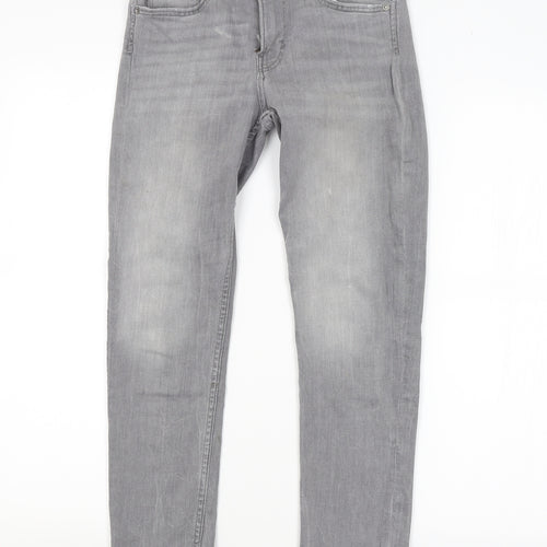 H&M Girls Grey   Skinny Jeans Size 10-11 Years