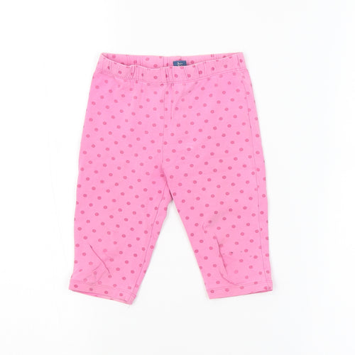 TU Girls Pink Spotted  Jogger Trousers Size 3 Years