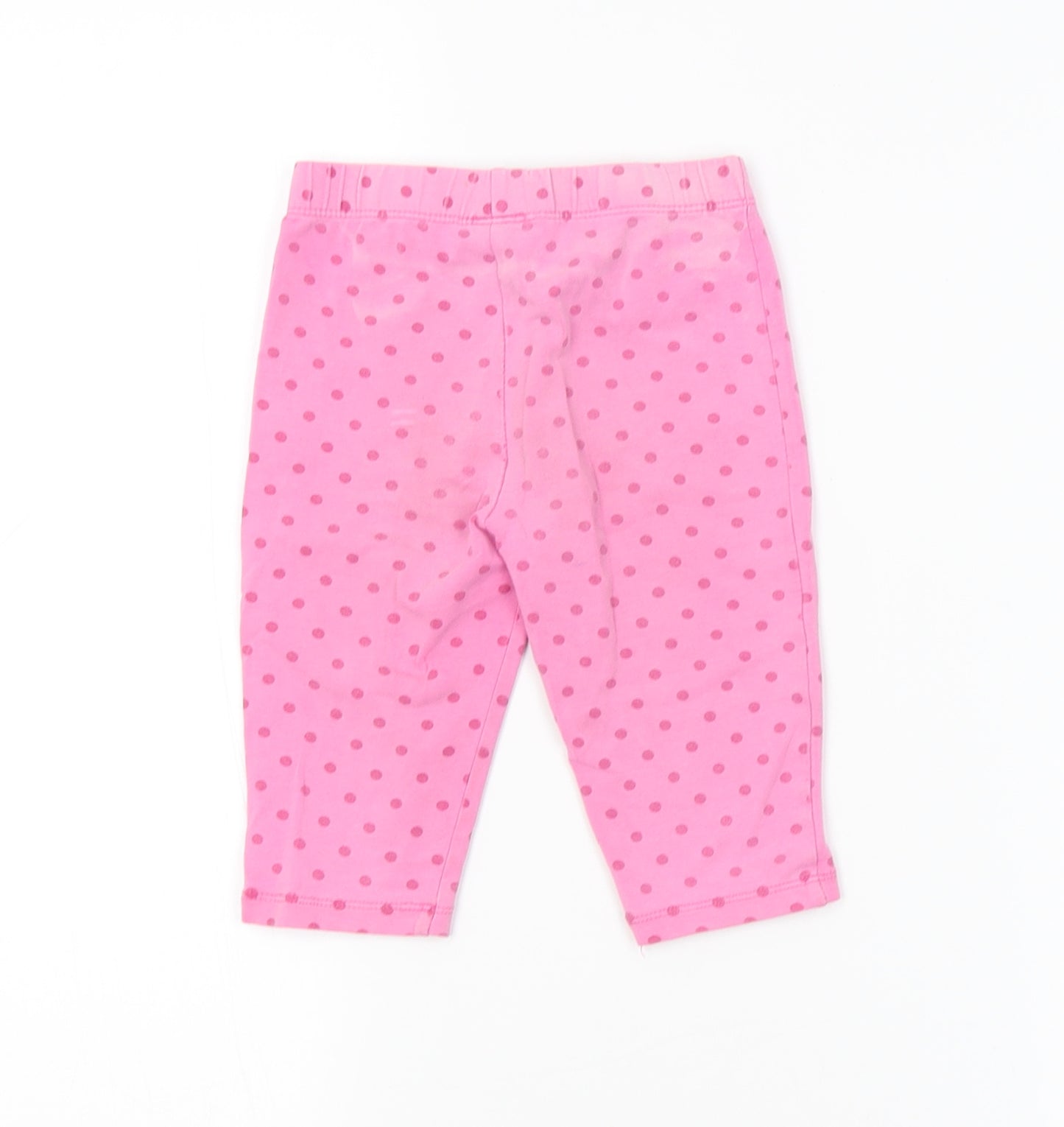 TU Girls Pink Spotted  Jogger Trousers Size 3 Years