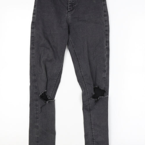 Topshop Womens Grey   Jegging Jeans Size 25 in L32 in
