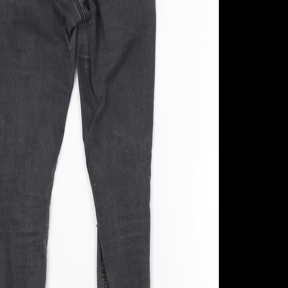 Topshop Womens Grey   Jegging Jeans Size 25 in L32 in