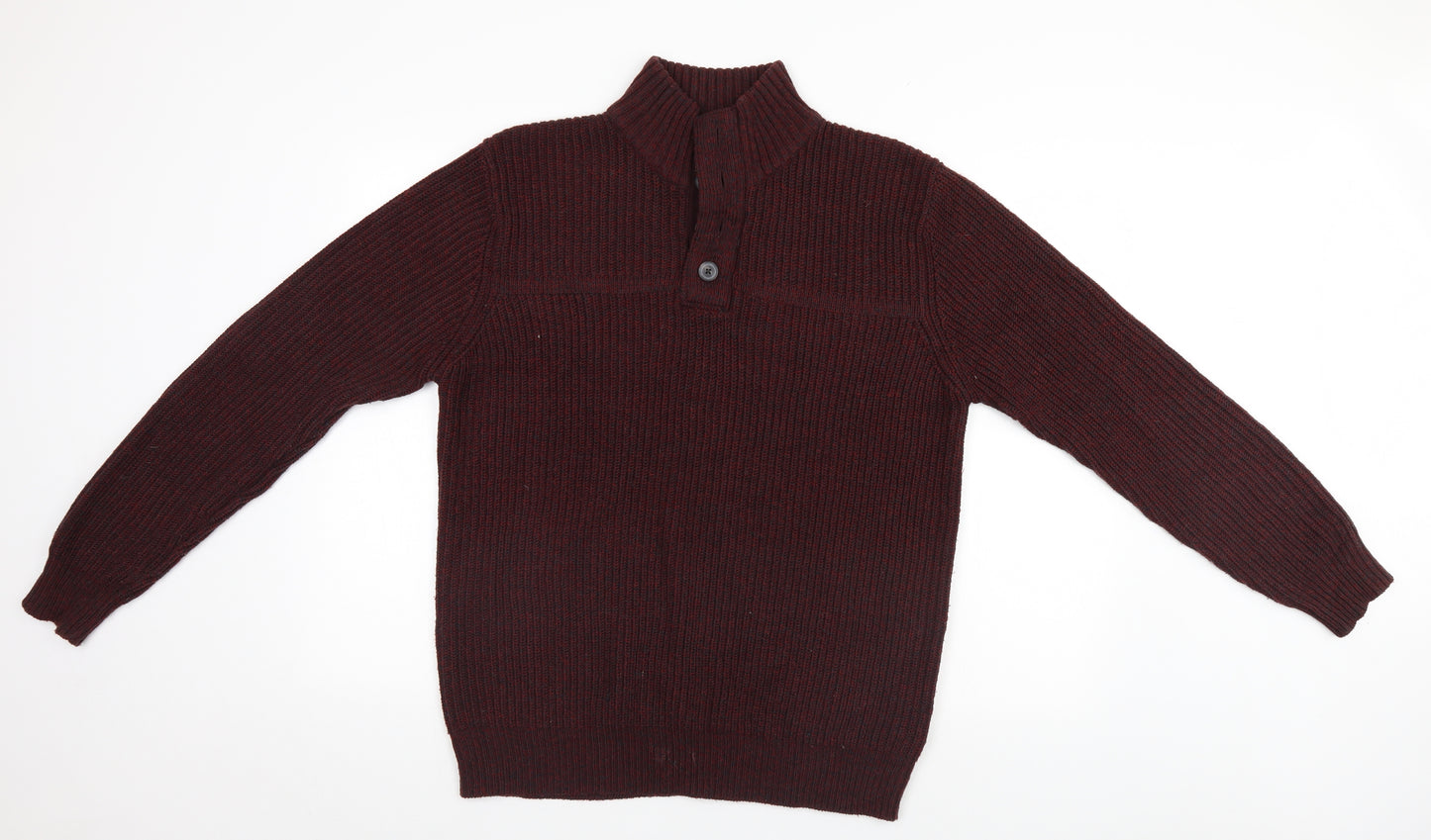 Marks and Spencer Mens Red   Pullover Jumper Size L