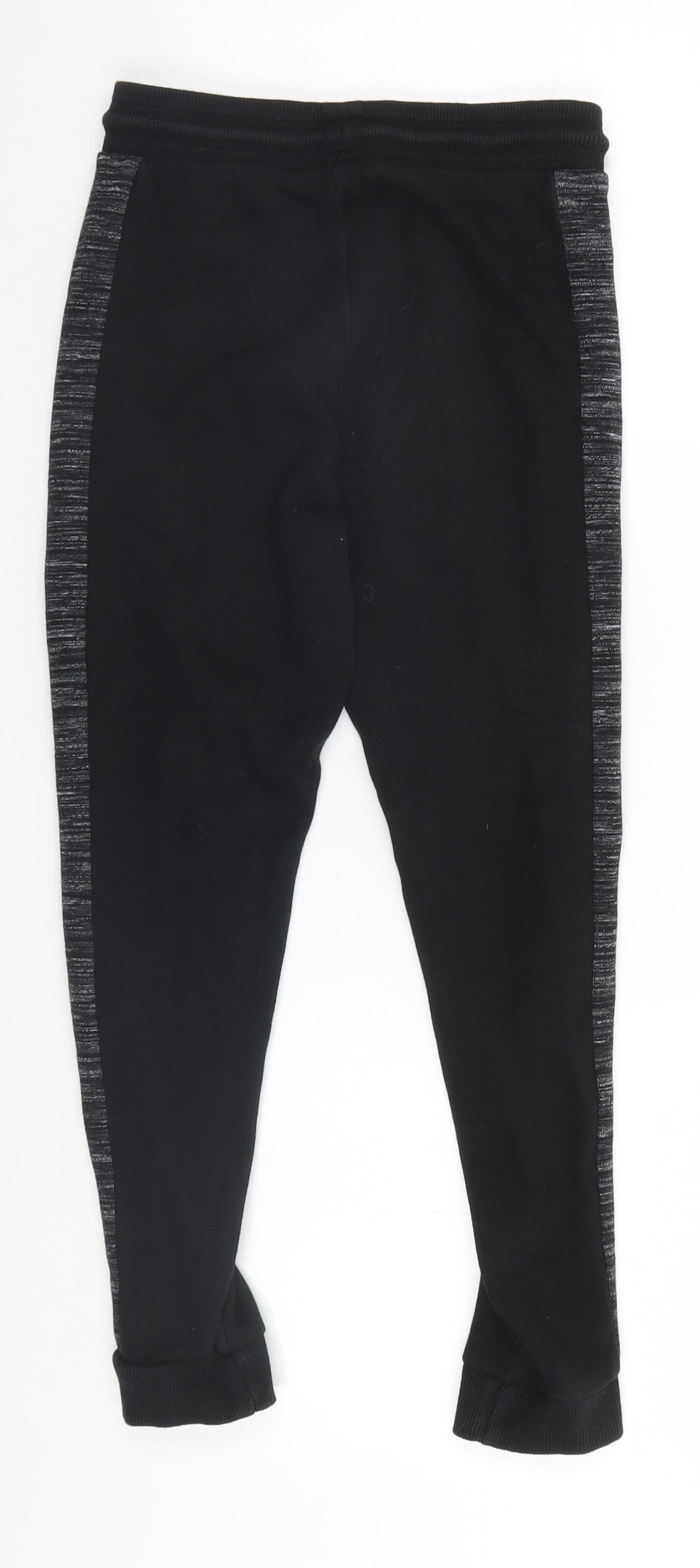 George Girls Black   Sweatpants Trousers Size 8-9 Years