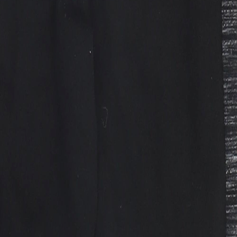 George Girls Black   Sweatpants Trousers Size 8-9 Years