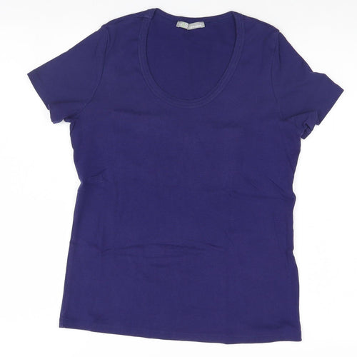 Marks and Spencer Womens Blue   Basic T-Shirt Size 18