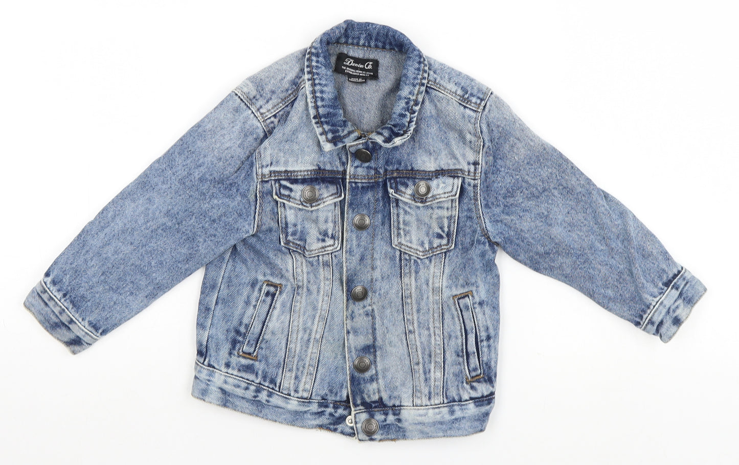 Denim & Co. Baby Blue   Jacket  Size 18-24 Months