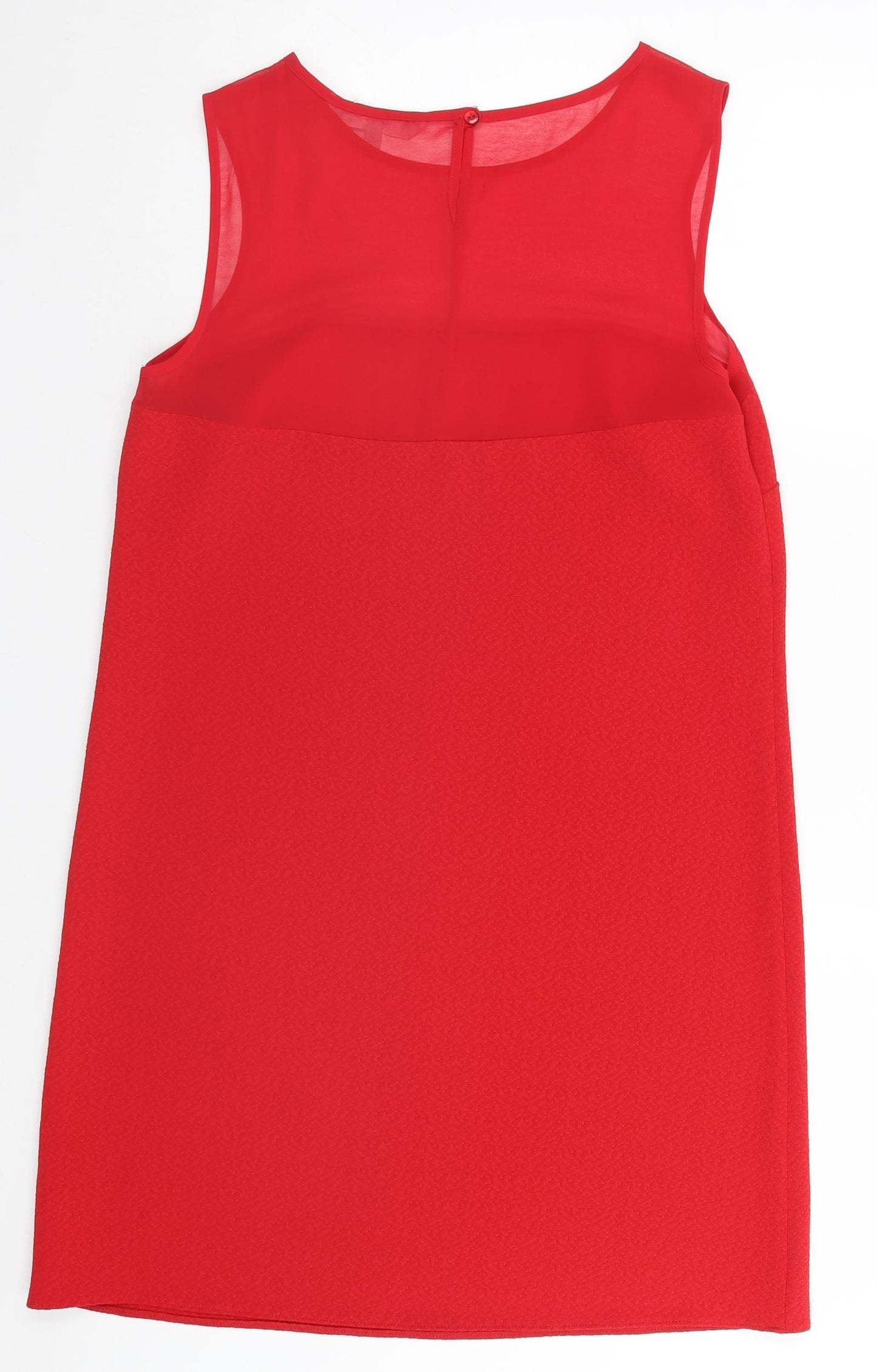 Red Herring Womens Red   Basic Tank Size 12