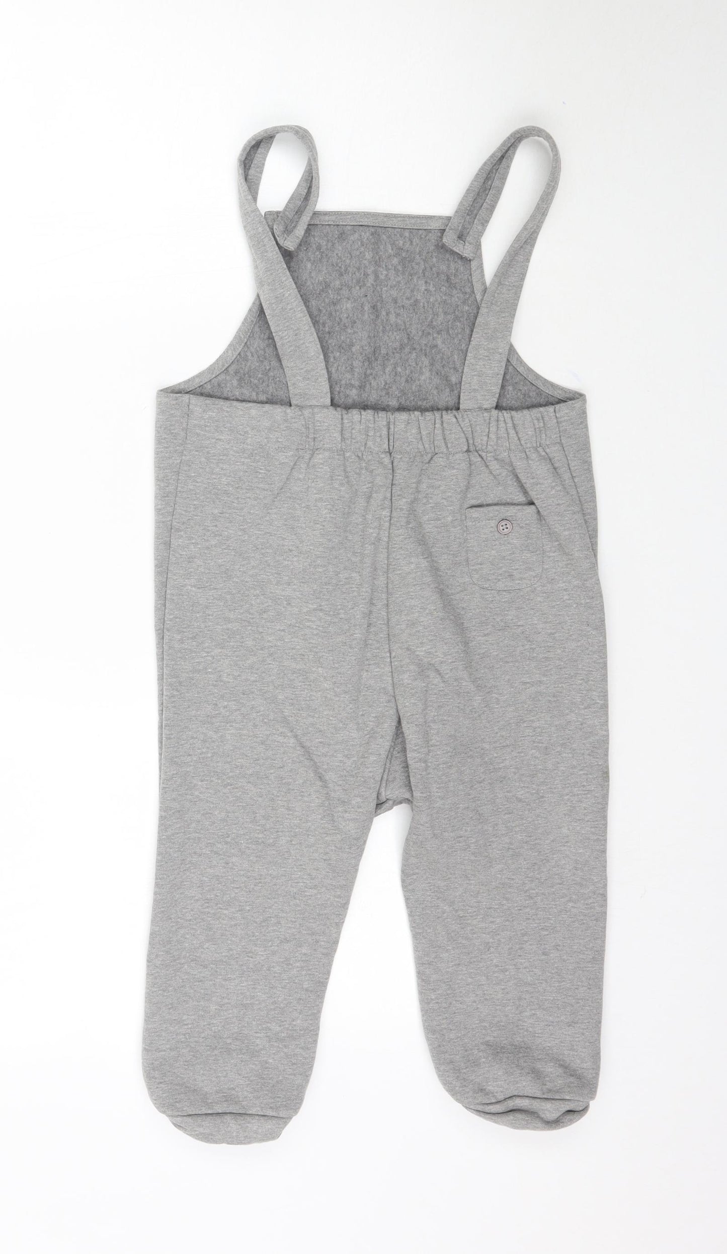 Preworn Girls Grey   Jumpsuit One-Piece Size 4-5 Years