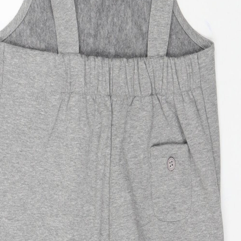 Preworn Girls Grey   Jumpsuit One-Piece Size 4-5 Years