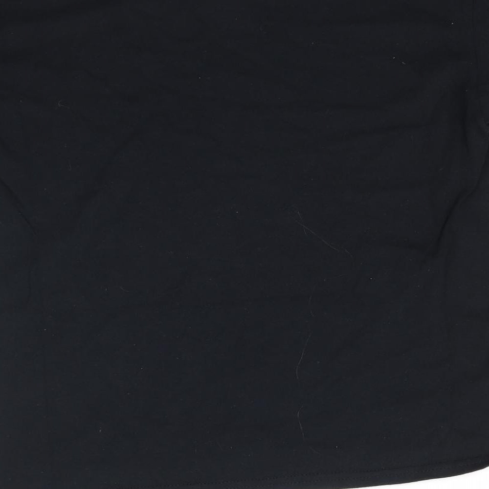 Gildan Boys Black   Basic T-Shirt Size S  - Temple Martial Arts