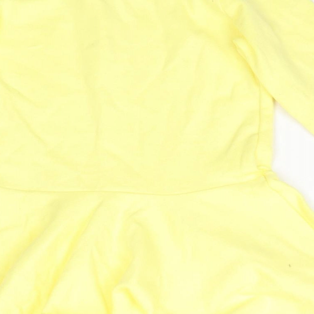 Dudu Cream Girls Yellow   Fit & Flare  Size 2-3 Years