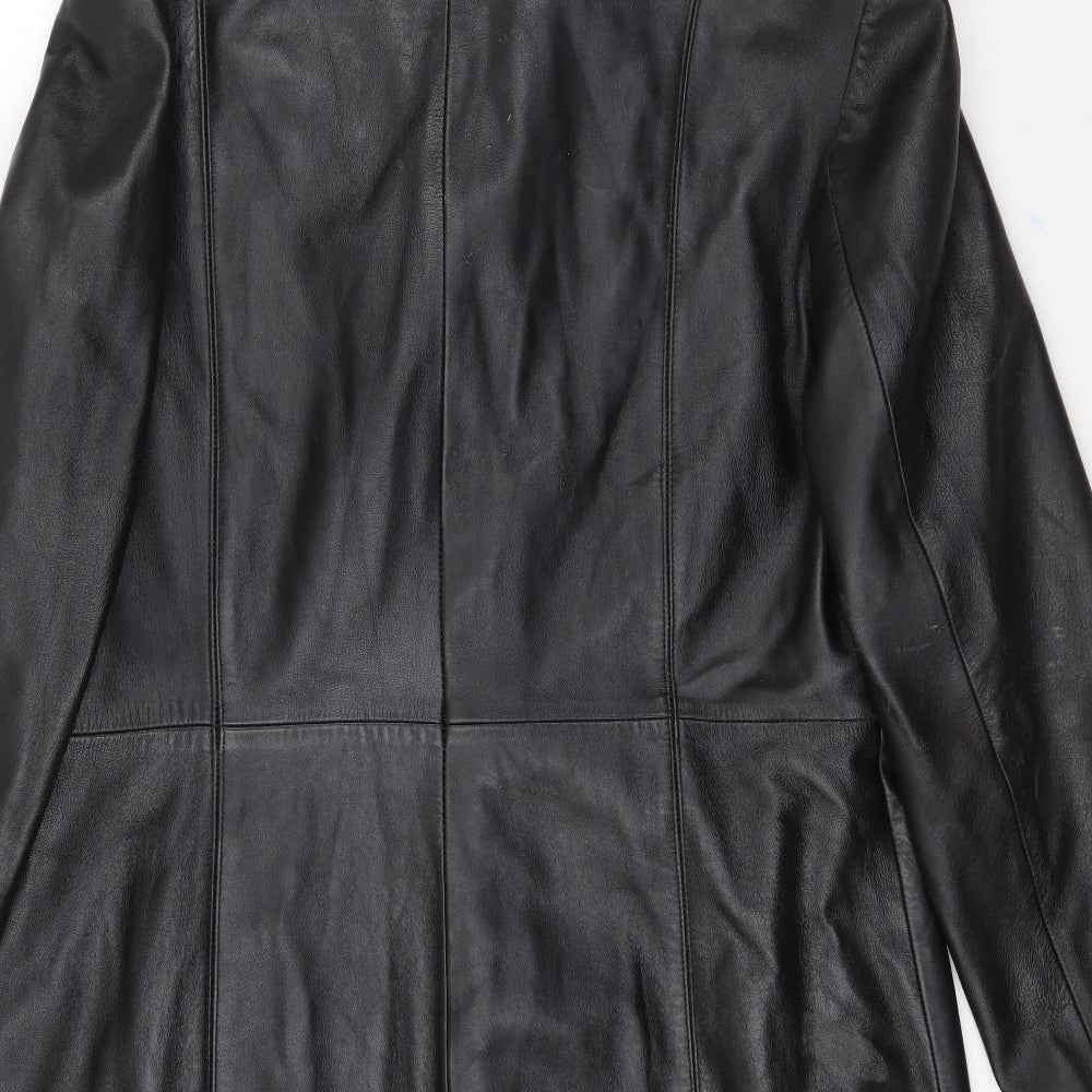 Sardar Womens Black   Overcoat Coat Size 16