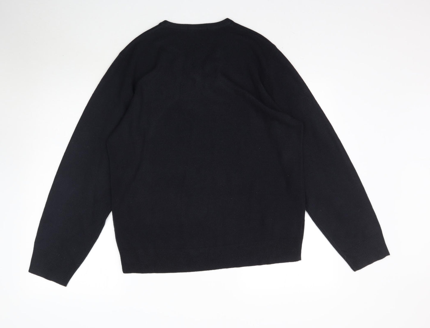Marks and Spencer Mens Blue  Knit Pullover Jumper Size L