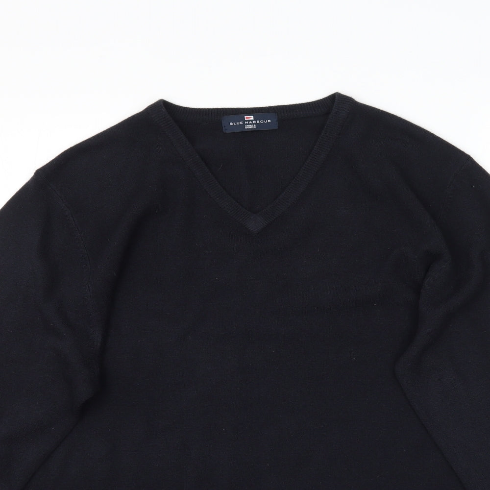 Marks and Spencer Mens Blue  Knit Pullover Jumper Size L