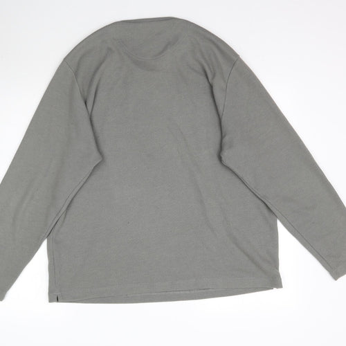 Debenhams Mens Grey  Knit Pullover Jumper Size M