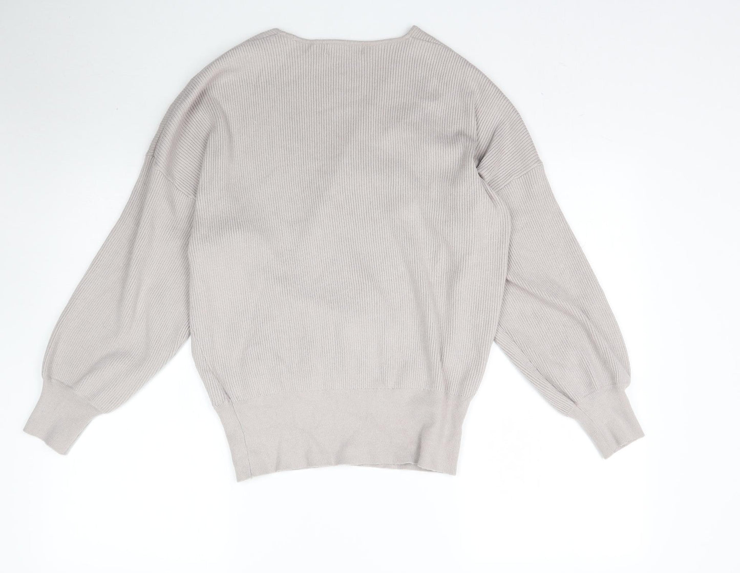 F&F Womens Grey   Wrap Blouse Size 16