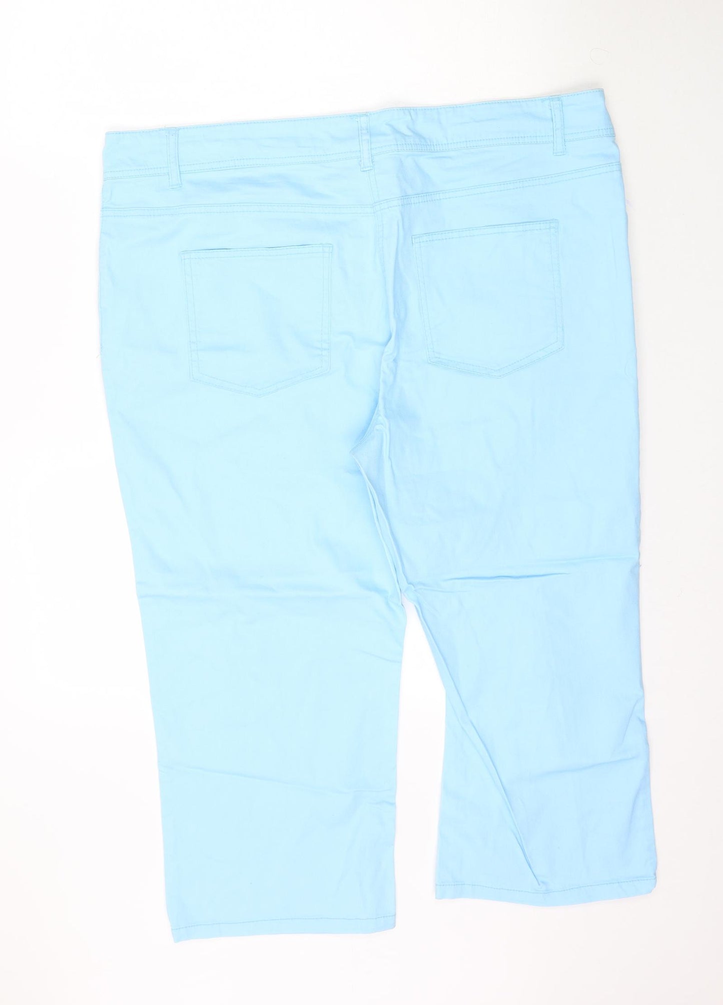 TU Womens Blue  Denim Capri Jeans Size 20 L21 in