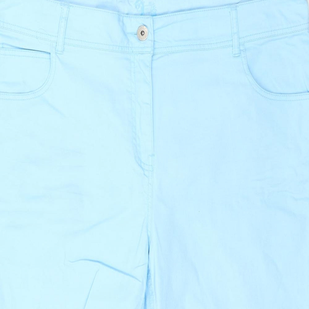 TU Womens Blue  Denim Capri Jeans Size 20 L21 in