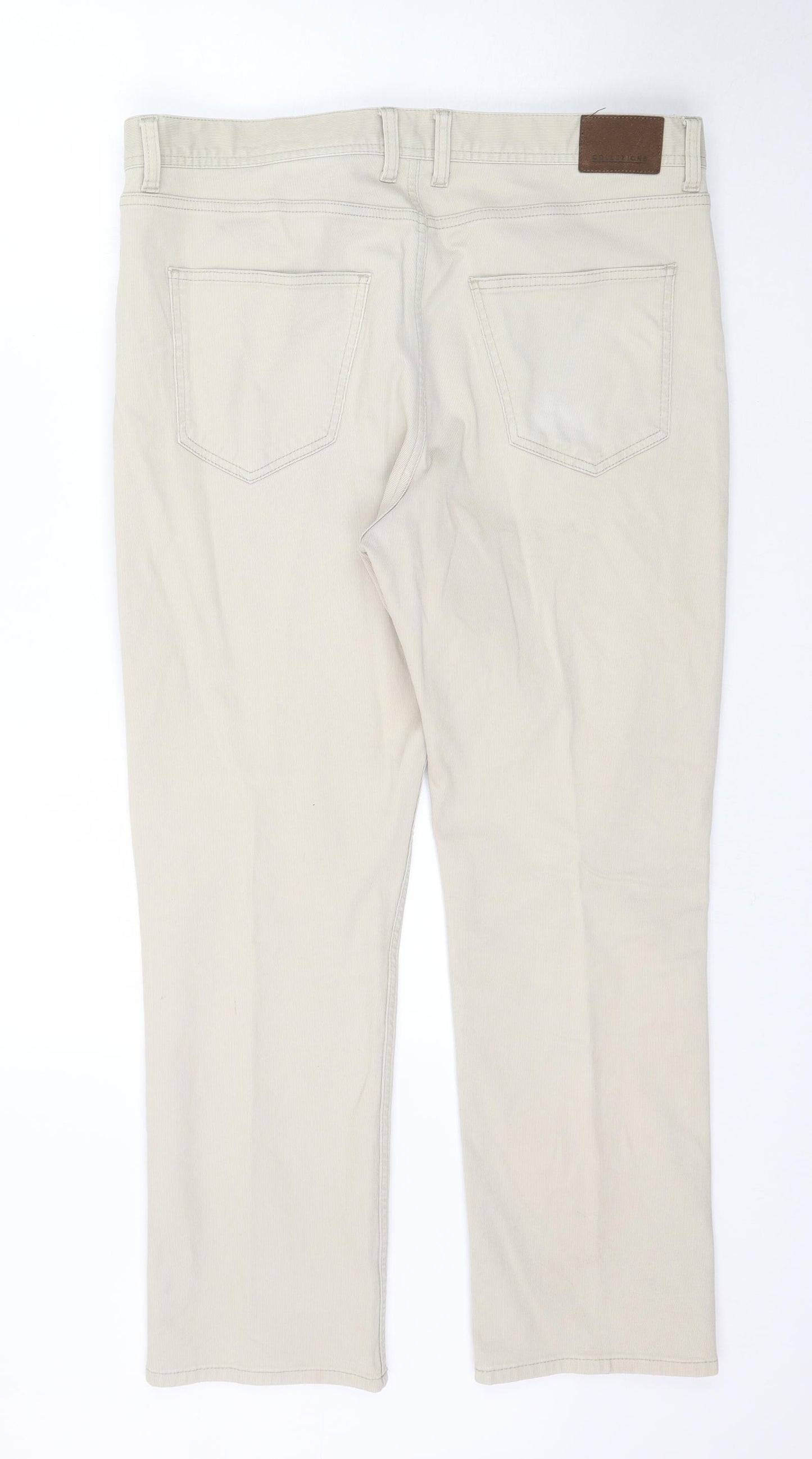 Marks and Spencer Womens Beige   Trousers  Size 38 in L28 in