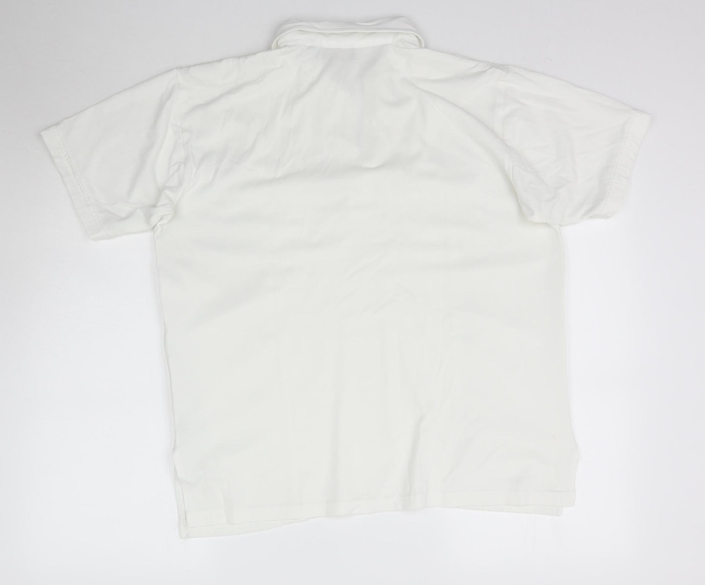 Peter Gribby Mens White    Polo Size L
