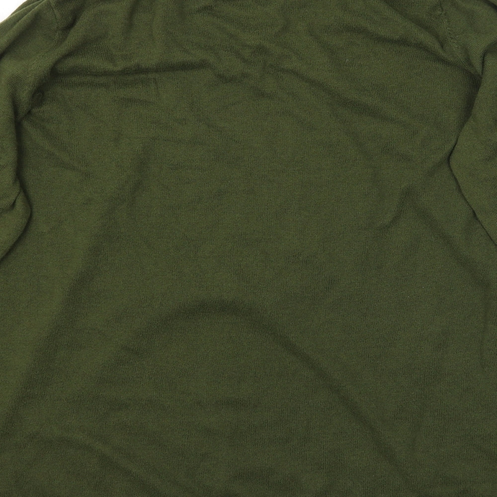 Evans Womens Green  Knit Pullover Jumper Size 22