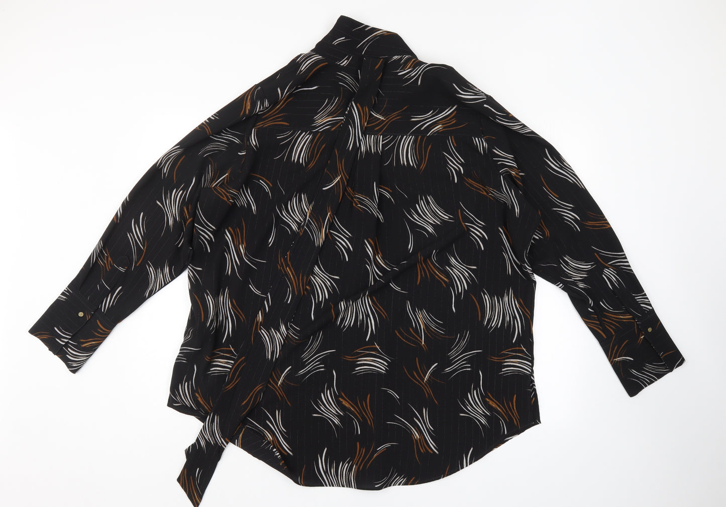 m&s Womens Black   Basic Blouse Size 22