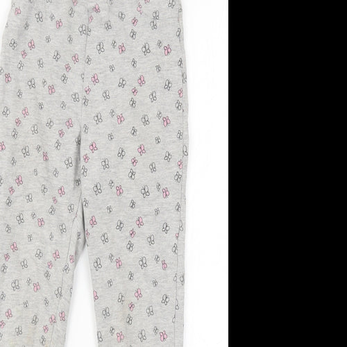 i love girlswear Girls Grey   Sweatpants Trousers Size 9 Months