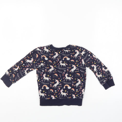 Blue Zoo Boys Blue   Pullover Sweatshirt Size 3-4 Years