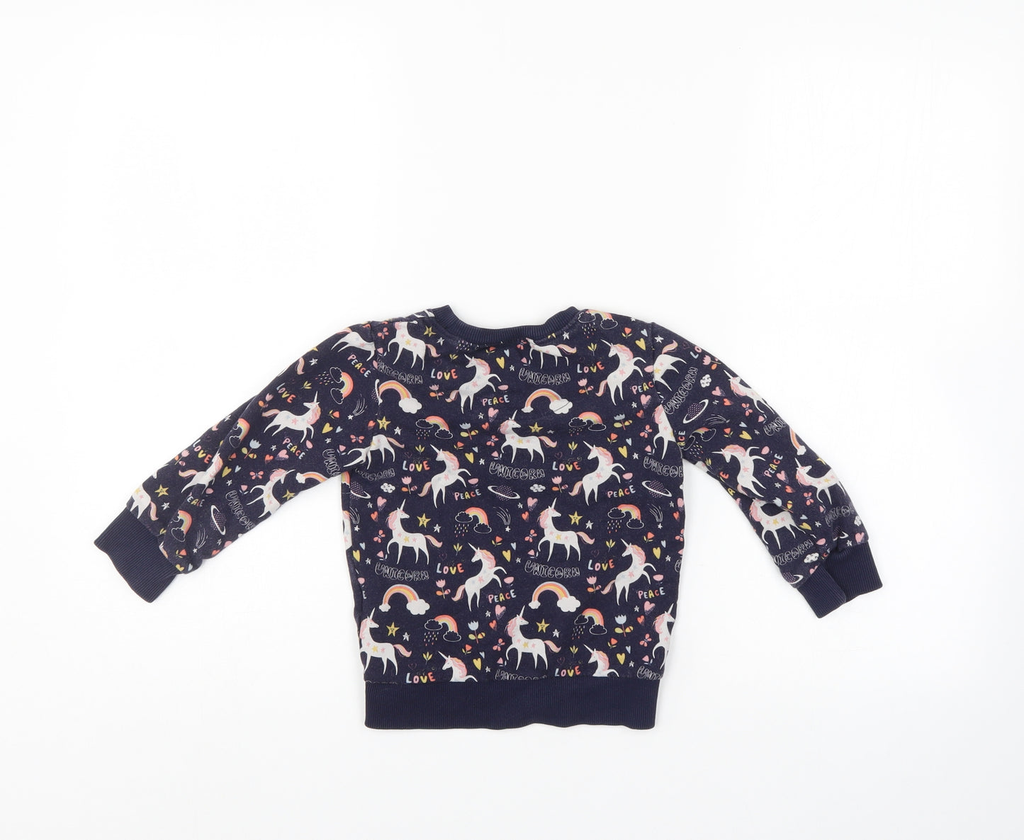 Blue Zoo Boys Blue   Pullover Sweatshirt Size 3-4 Years