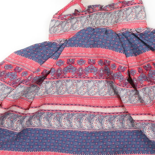 i love girlswear Girls Multicoloured Paisley  Tank Dress  Size 5 Years