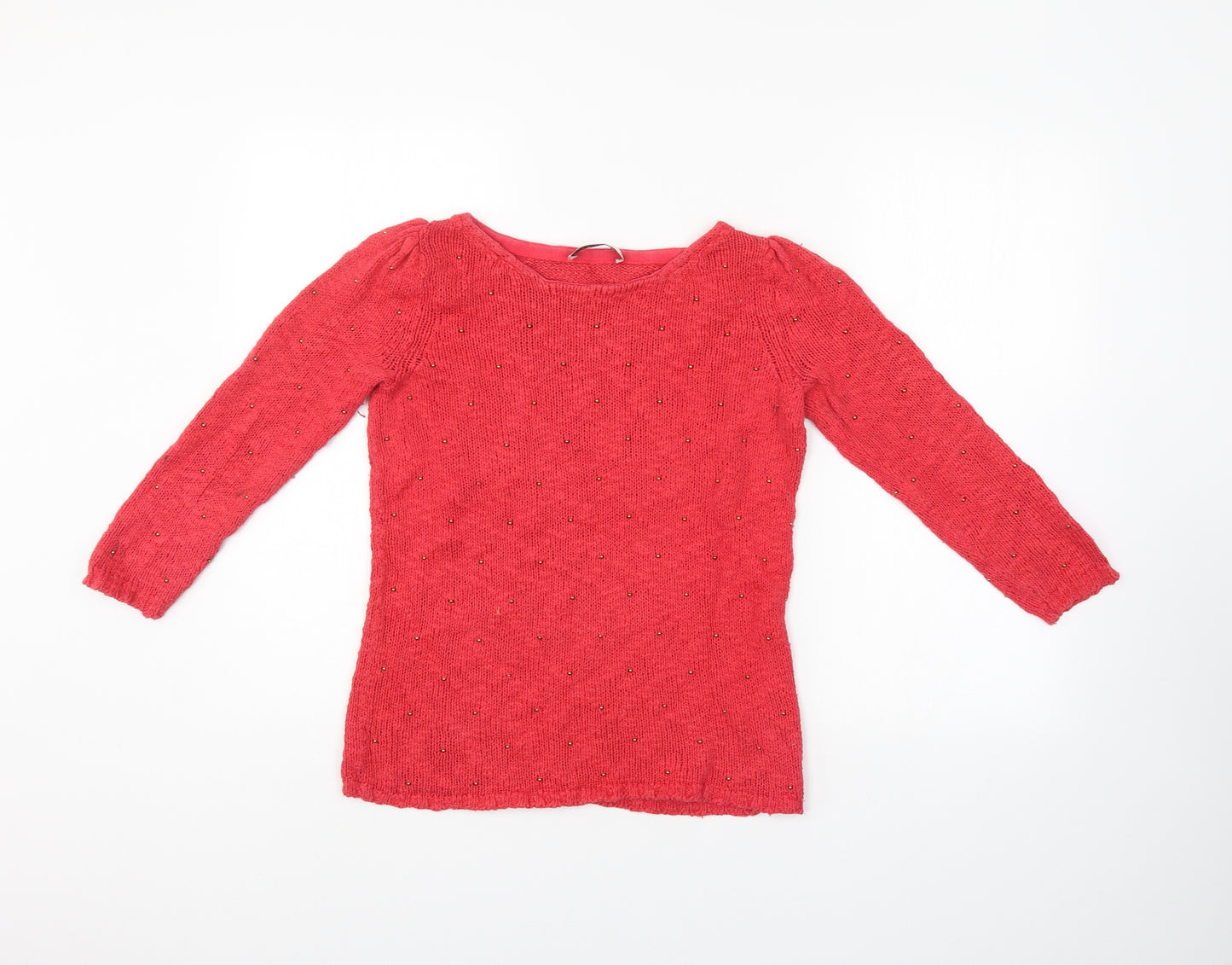 Oasis Womens Red   Pullover Jumper Size XS