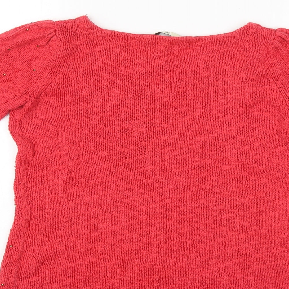 Oasis Womens Red   Pullover Jumper Size XS
