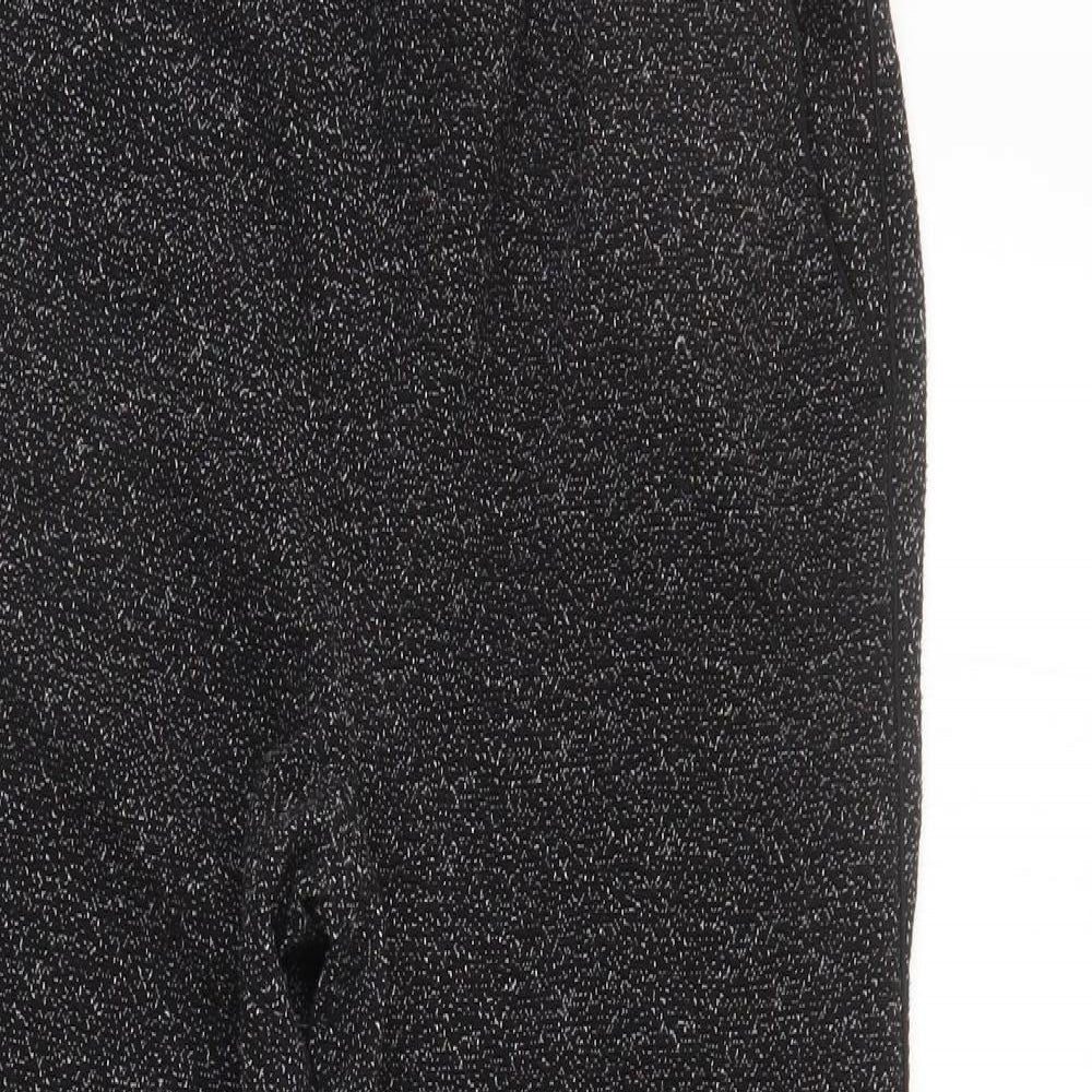NEXT Womens Black   Sweatpants Trousers Size 8 L27 in