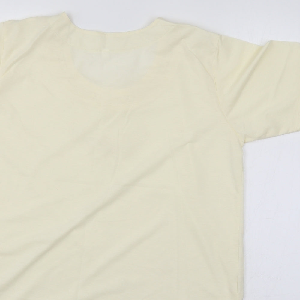 Preworn Womens Ivory   Basic Blouse Size M