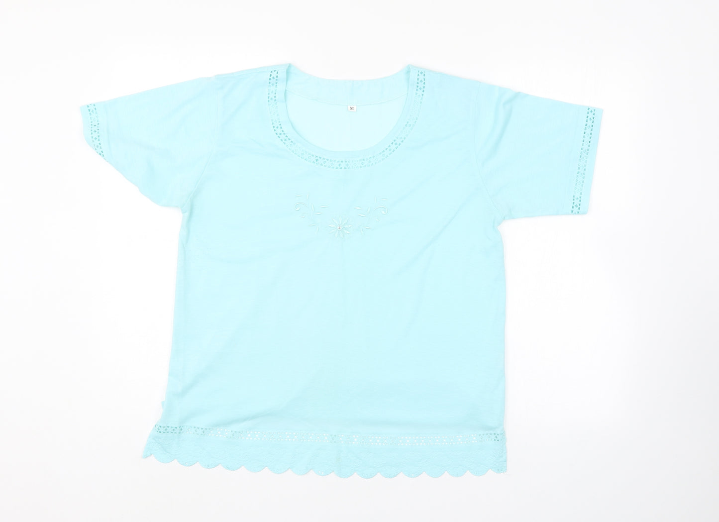 Preworn Womens Blue   Basic Blouse Size M