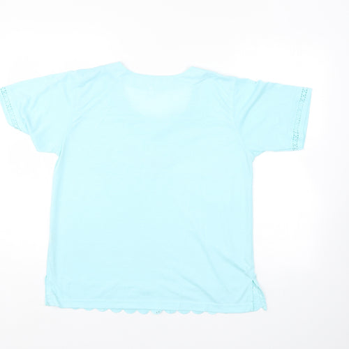 Preworn Womens Blue   Basic Blouse Size M