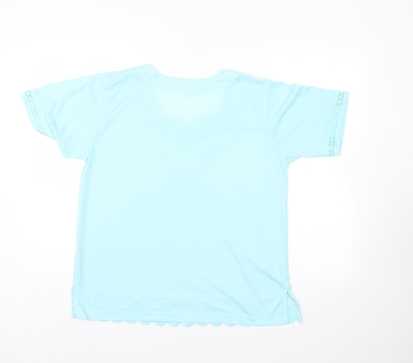 Preworn Womens Blue   Basic Blouse Size M