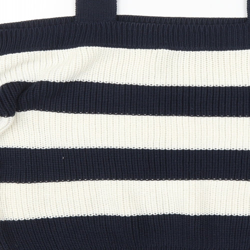 George Womens Blue Striped  Pullover Jumper Size 12