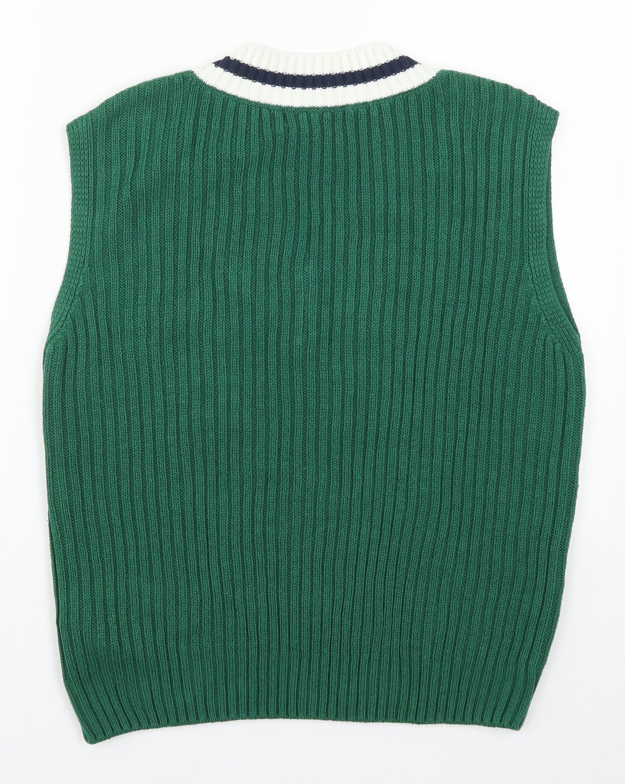 Primark Womens Green  Knit Vest Jumper Size 10  - A