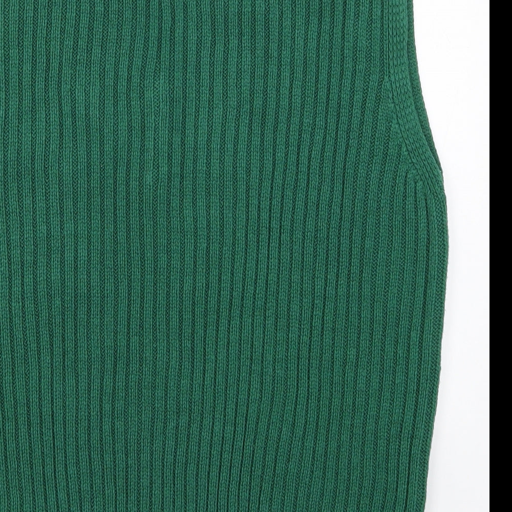 Primark Womens Green  Knit Vest Jumper Size 10  - A